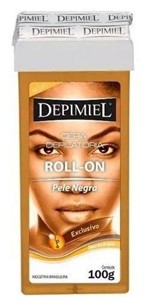 Ficha técnica e caractérísticas do produto Cera Depimiel Roll-on Pele Negra 100g