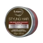 Ficha técnica e caractérísticas do produto Cera Modeladora Estilizante Lacan Styling Hair Matte Wax 100g 6 Unidades