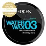 Ficha técnica e caractérísticas do produto Cera Modeladora Redken Style Texturize Water Wax 03 50ml
