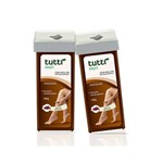 Ficha técnica e caractérísticas do produto Cera Morna Roll On Chocolate 100g Tutti Depil - 24un