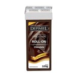 Ficha técnica e caractérísticas do produto Cera Refil Roll On Depimiel Chocolate 100g