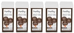 Ficha técnica e caractérísticas do produto Cera Roll On Depilflax Chocolate - 5 Unidades