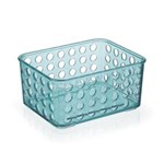 Ficha técnica e caractérísticas do produto Cesto Organizador Azul Tiffany - Arthi - 7952 - AZUL MARINHO