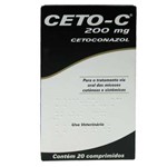 Ficha técnica e caractérísticas do produto Ceto-C 200mg - 20 Comprimidos