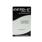 Ficha técnica e caractérísticas do produto Ceto-C 200mg Cepav Antifúngico Oral Cães e Gatos
