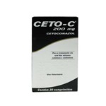 Ficha técnica e caractérísticas do produto Ceto-C 200mg CEPAV Antifúngico
