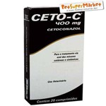 Ficha técnica e caractérísticas do produto Ceto-C 400mg - 20 Comprimidos
