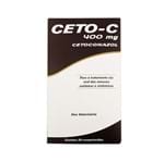 Ficha técnica e caractérísticas do produto Ceto-C 400mg CEPAV Antifúngico Oral Cães e Gatos