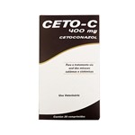 Ficha técnica e caractérísticas do produto Ceto-C 400mg CEPAV Antifúngico