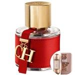 Ficha técnica e caractérísticas do produto CH Carolina Herrera Eau de Toilette - Perfume Feminino 50ml + 212 VIP ROSE EDP Travel Size 5 Ml