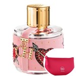 Ficha técnica e caractérísticas do produto CH Queens Carolina Herrera Limited Edition EDP - Perfume 100ml+Beleza na Web Pink - Nécessaire