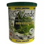 Ficha técnica e caractérísticas do produto Chá Verde com Colágeno Instantâneo Sabor Limão 200g - Mosteiro Devakan