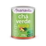 Chá Verde Sanavita 150G Abacaxi e Hortelã