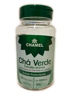 Ficha técnica e caractérísticas do produto Chamel - Cápsulas Chá Verde 500mg 60 Caps