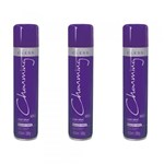 Ficha técnica e caractérísticas do produto Charming Hair Spray Forte 400ml (Kit C/03)