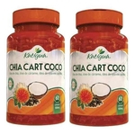 Ficha técnica e caractérísticas do produto Chia Cart Coco 1000mg 2 X 60 Cápsulas - Katigua