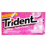 Ficha técnica e caractérísticas do produto Chiclete Trident Tutti-Frutti com 21 Unidades