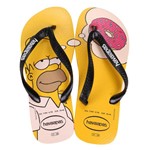 Ficha técnica e caractérísticas do produto Chinelo Havaianas Estampado os Simpsons - Amarelo