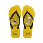 Ficha técnica e caractérísticas do produto Chinelo Havaianas Simpsons Amarelo - 35/36