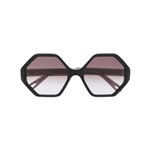 Ficha técnica e caractérísticas do produto Chloé Eyewear Óculos de Sol Geométrico - Preto