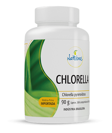 Ficha técnica e caractérísticas do produto Chlorella 300Mg 450 Comprimidos - Nattubras