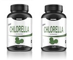 Ficha técnica e caractérísticas do produto 2 Chlorella 120 Comprimidos 1000mg ( 240 Comprimidos ) - Promel