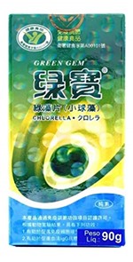 Ficha técnica e caractérísticas do produto Chlorella 100% Pura (250mg) 360 Comprimidos - Green Gem