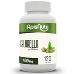 Ficha técnica e caractérísticas do produto Chlorella Apisnutri 400mg 120 Cápsulas