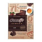 Chocolate 71% Cacau com Café Chocolife Senses 25g