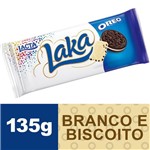 Ficha técnica e caractérísticas do produto Chocolate Laka Branco Oreo 135g