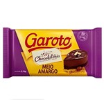 Ficha técnica e caractérísticas do produto Chocolate Meio Amargo 2,1kg Garoto