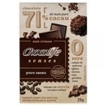 Ficha técnica e caractérísticas do produto Chocolife Senses Puro Cacau - Chocolife - 25g