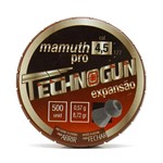Ficha técnica e caractérísticas do produto Chumbinho Expansão Mamuth Pro Technogun