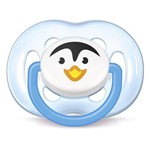 Ficha técnica e caractérísticas do produto Chupeta Avent Freeflow Pinguim Unitário – Menin