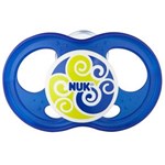 Ficha técnica e caractérísticas do produto Chupeta Nuk Infinity Boy Class com Bico de Silicone Tamanho 2 - Azul