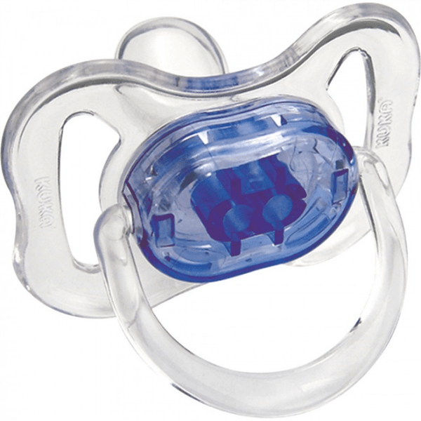 Ficha técnica e caractérísticas do produto Chupeta Ortodôntica Cristal Color (0 - 6m) Azul 2007 - Kuka