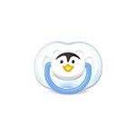 Ficha técnica e caractérísticas do produto Chupeta Philips Avent Freeflow Pinguim 6 Á 18 Meses Azul