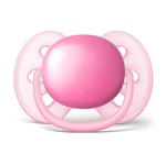 Ficha técnica e caractérísticas do produto Chupeta Ultra Soft Rosa 0-6 Avent
