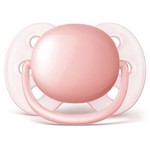 Ficha técnica e caractérísticas do produto Chupetas Ultra Soft Rosa - Philips Avent - 0 a 6 Meses