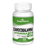 Ficha técnica e caractérísticas do produto Cianocobalamina Vitamina B12 Semprebom - 60 Cap. de 240 Mg.
