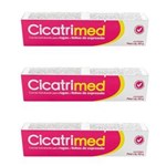 Ficha técnica e caractérísticas do produto Cicatrimed Cicatrimed Creme Hidratante Bisnaga 60g - Kit com 03