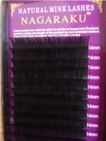 Ficha técnica e caractérísticas do produto Cílios Fio a Fio Nagaraku (10mm / Curvatura C)