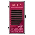 Ficha técnica e caractérísticas do produto Cílios para Alongamento Belliz - Mink C 020 10mm 1 Un