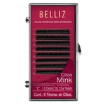 Ficha técnica e caractérísticas do produto Cílios para Alongamento Belliz - Mink C 015 Mix