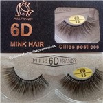 Ficha técnica e caractérísticas do produto Cílios Postiços 6D/15 Mink Hair - Miss Frandy