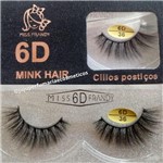 Ficha técnica e caractérísticas do produto Cílios Postiços 6D/36 Mink Hair - Miss Frandy