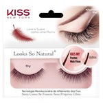 Ficha técnica e caractérísticas do produto Cílios Postiços Kiss NY - Looks So Natural Shy