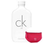Ficha técnica e caractérísticas do produto CK All Calvin Klein Eau de Toilette - Perfume Unissex 200ml+Beleza na Web Pink - Nécessaire