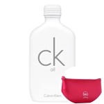 Ficha técnica e caractérísticas do produto CK All Calvin Klein Eau de Toilette - Perfume Unissex 100ml+Beleza na Web Pink - Nécessaire