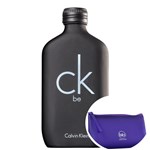 Ficha técnica e caractérísticas do produto CK Be Calvin Klein Eau de Toilette - Perfume Unissex 100ml+Beleza na Web Roxo - Nécessaire